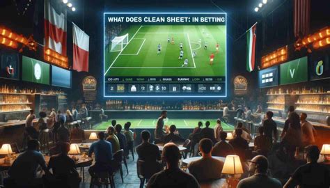 What Does Clean Sheet Mean In Betting: A Comprehensive Guide.